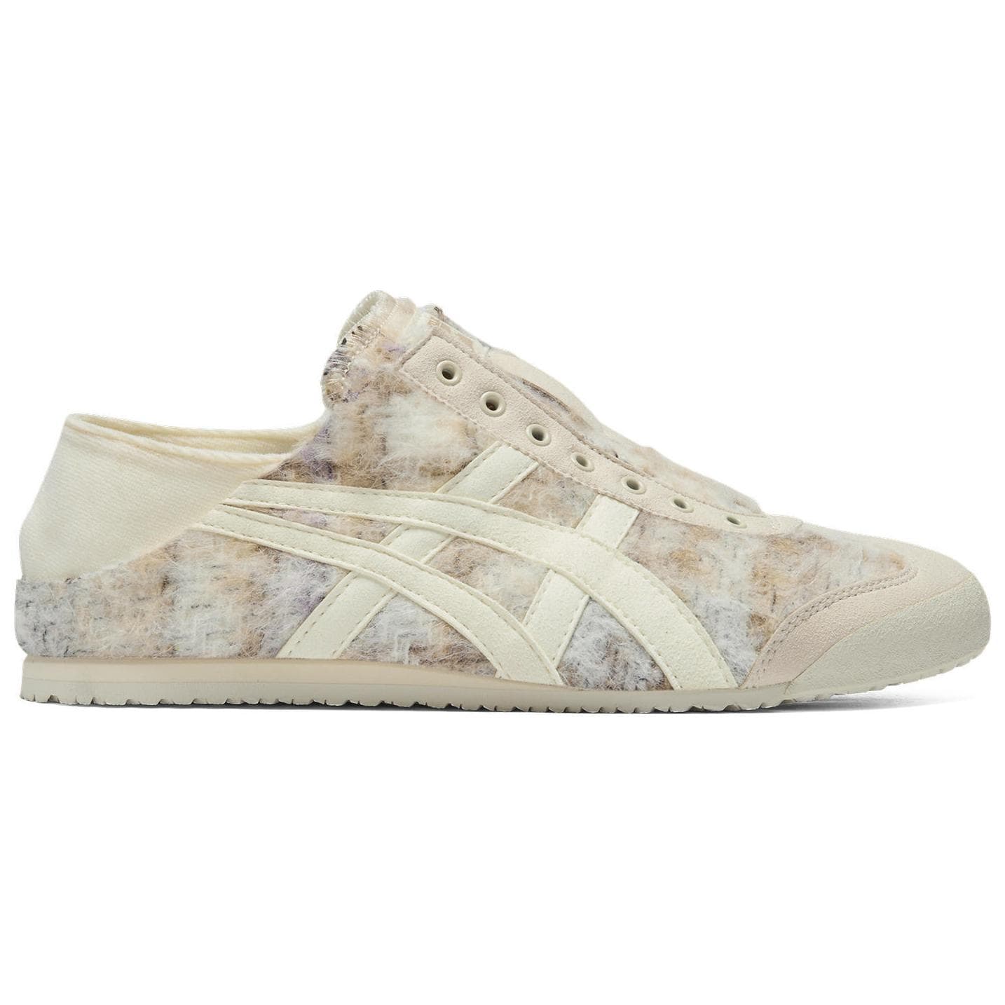 Кроссовки Onitsuka Tiger Mexico 66 Повседневная обувь Унисекс Бежевый Серый - изображение 2