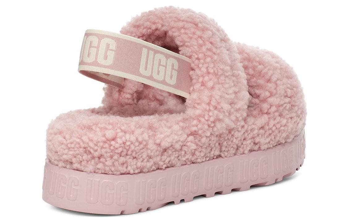 Шлёпанцы UGG Oh Fluffita Rose Grey - изображение 3