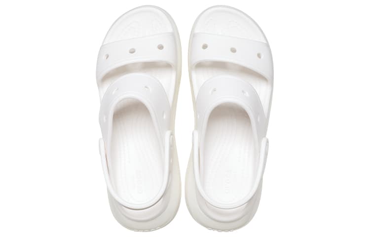 Шлёпанцы Crocs Classic White Sandals - изображение 4