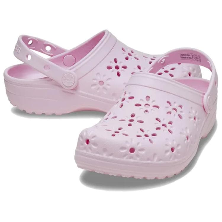 Сабо Crocs Классический Stamen ЭВА Сабо Женские Розовые - изображение 4