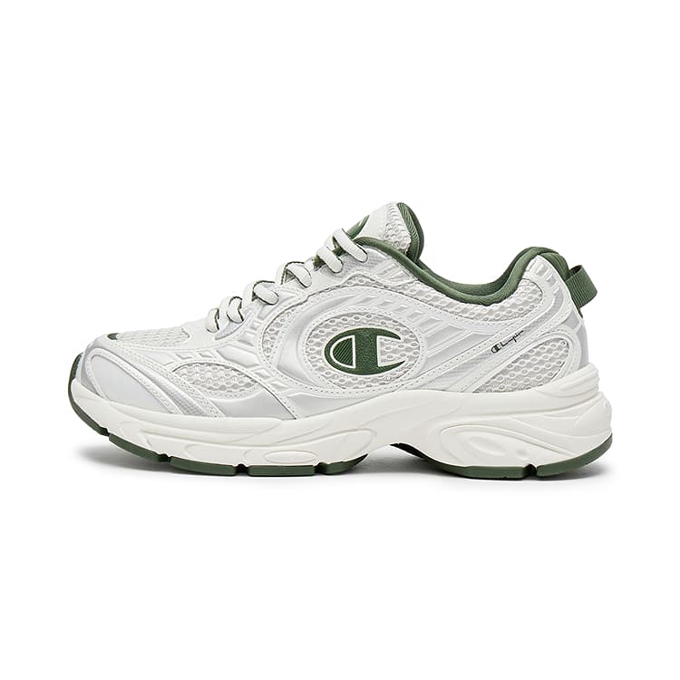 Кроссовки для бега Champion Support Low Top Беговые кроссовки Унисекс Pearl White Olive Green - изображение 1