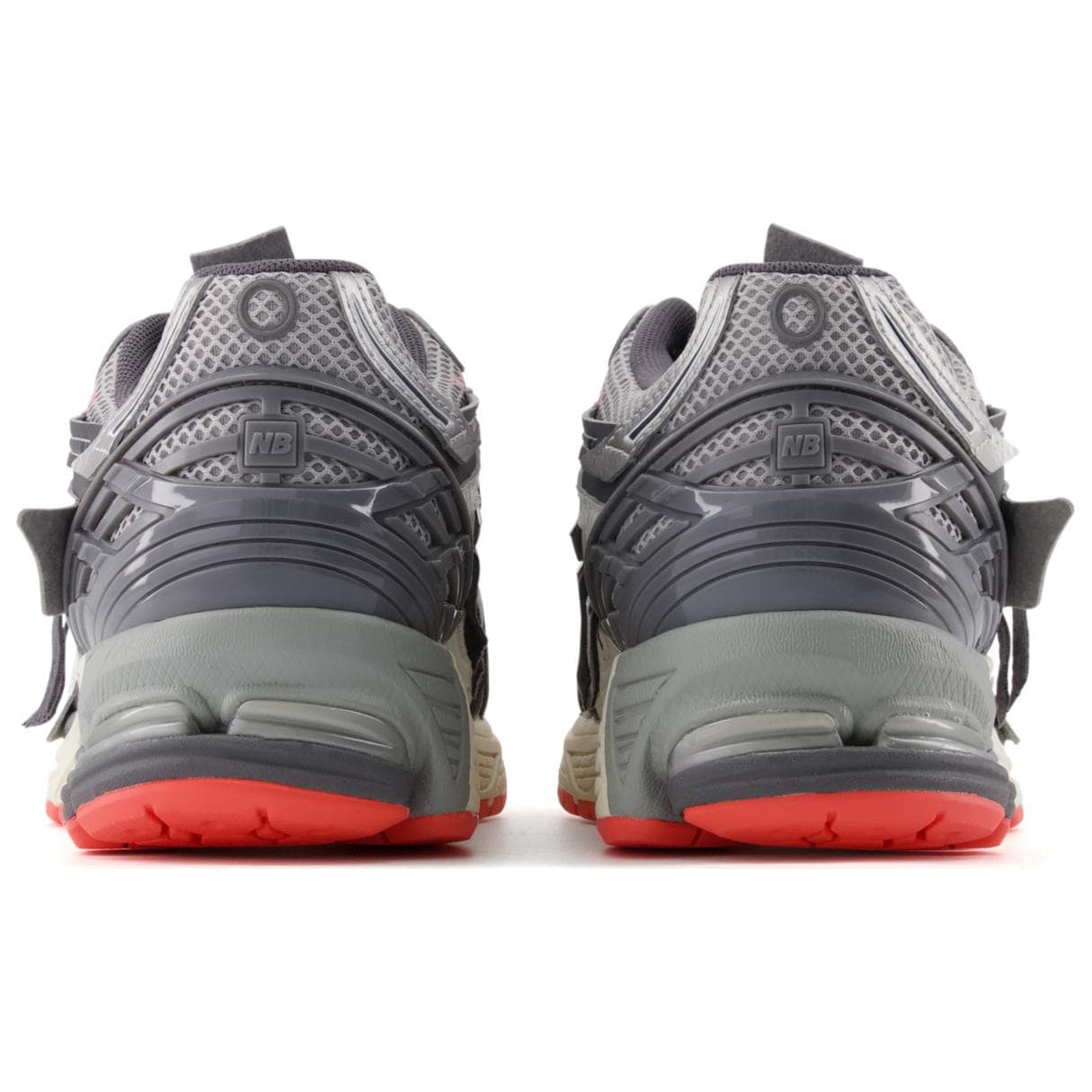 Кроссовки New Balance 1906A Дышащий Low Топ Повседневная обувь Унисекс Серый белый Широкий формат - изображение 6