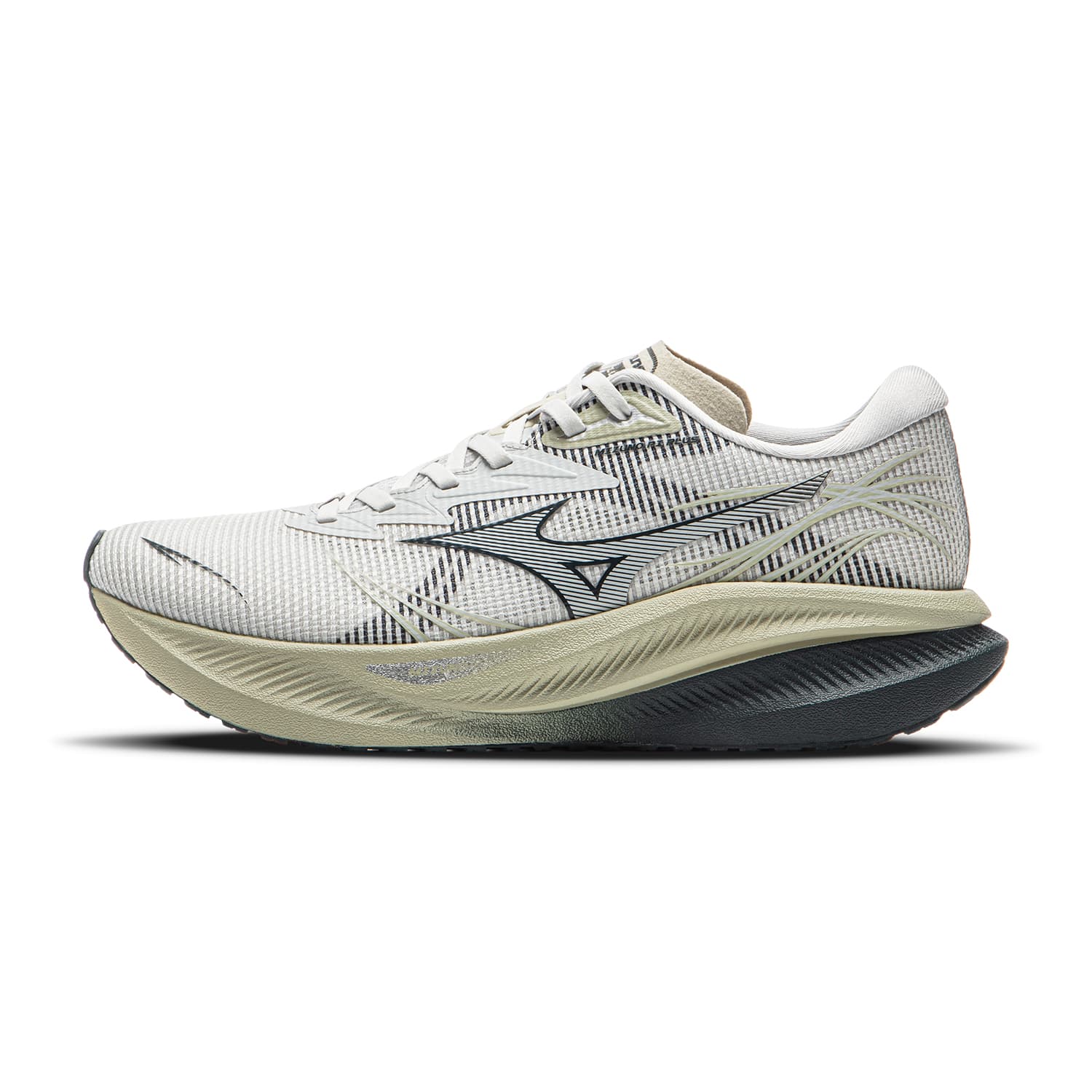 Кроссовки Mizuno Дышащая и Легкая Низкая Повседневная Обувь Унисекс Светлый Лайм - изображение 1