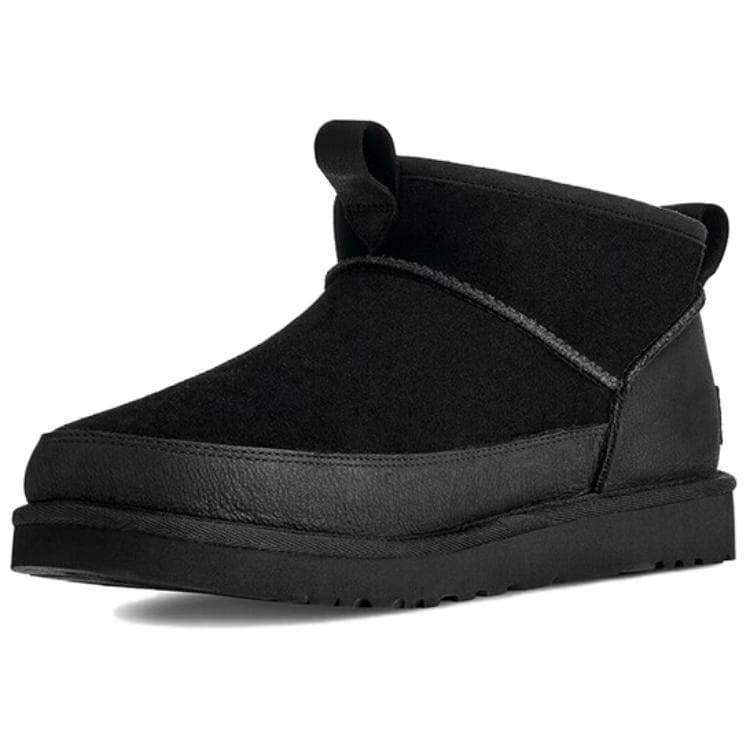 Ботинки зимние UGG CLASSIC ULTRA MINI Корова Спилок С флисовой подкладкой Удобные Модные Мужские Снегобутсы - изображение 3