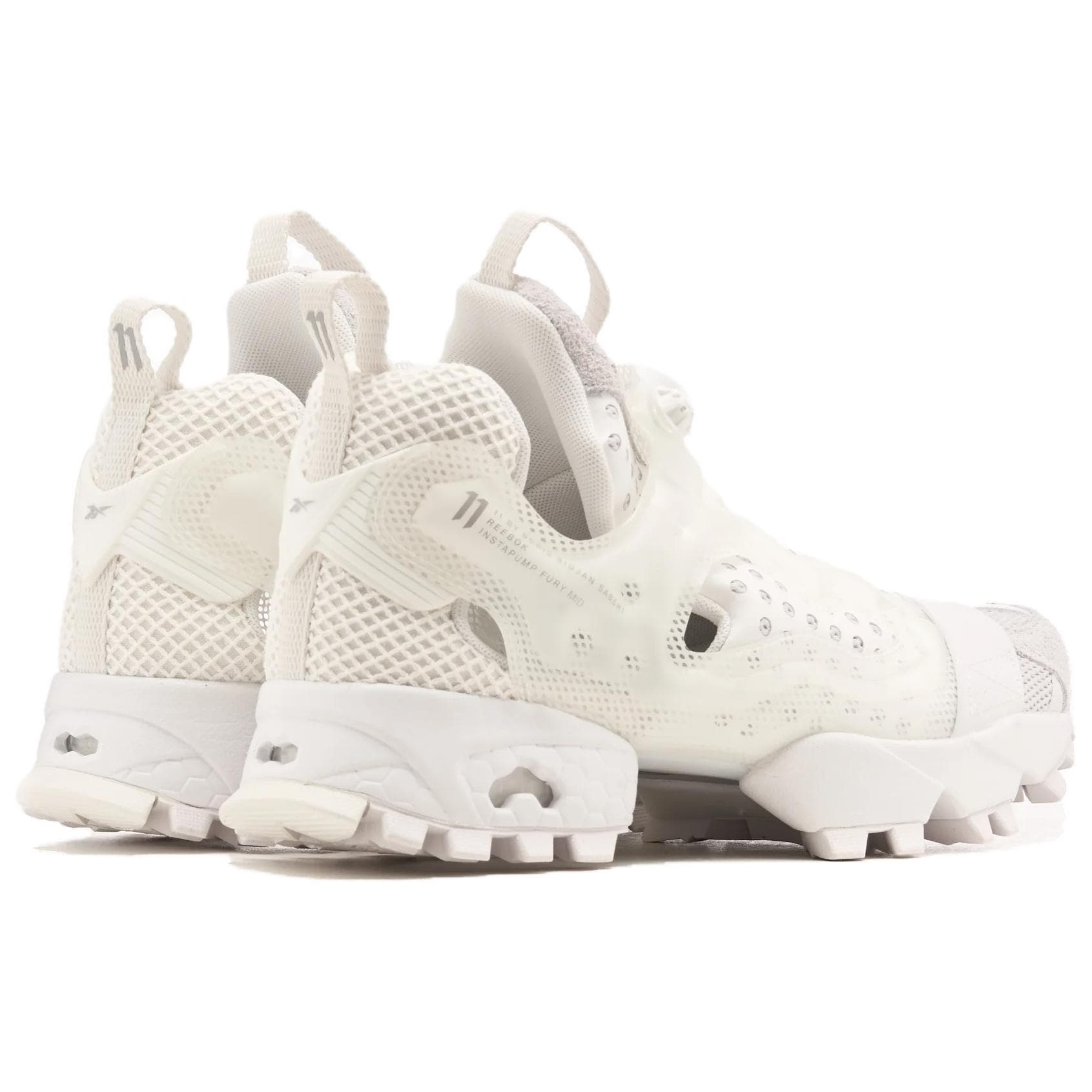 Кроссовки 11 BY BBS x REEBOK Instapump Fury High Топ Повседневная обувь Мужская Белая - изображение 4