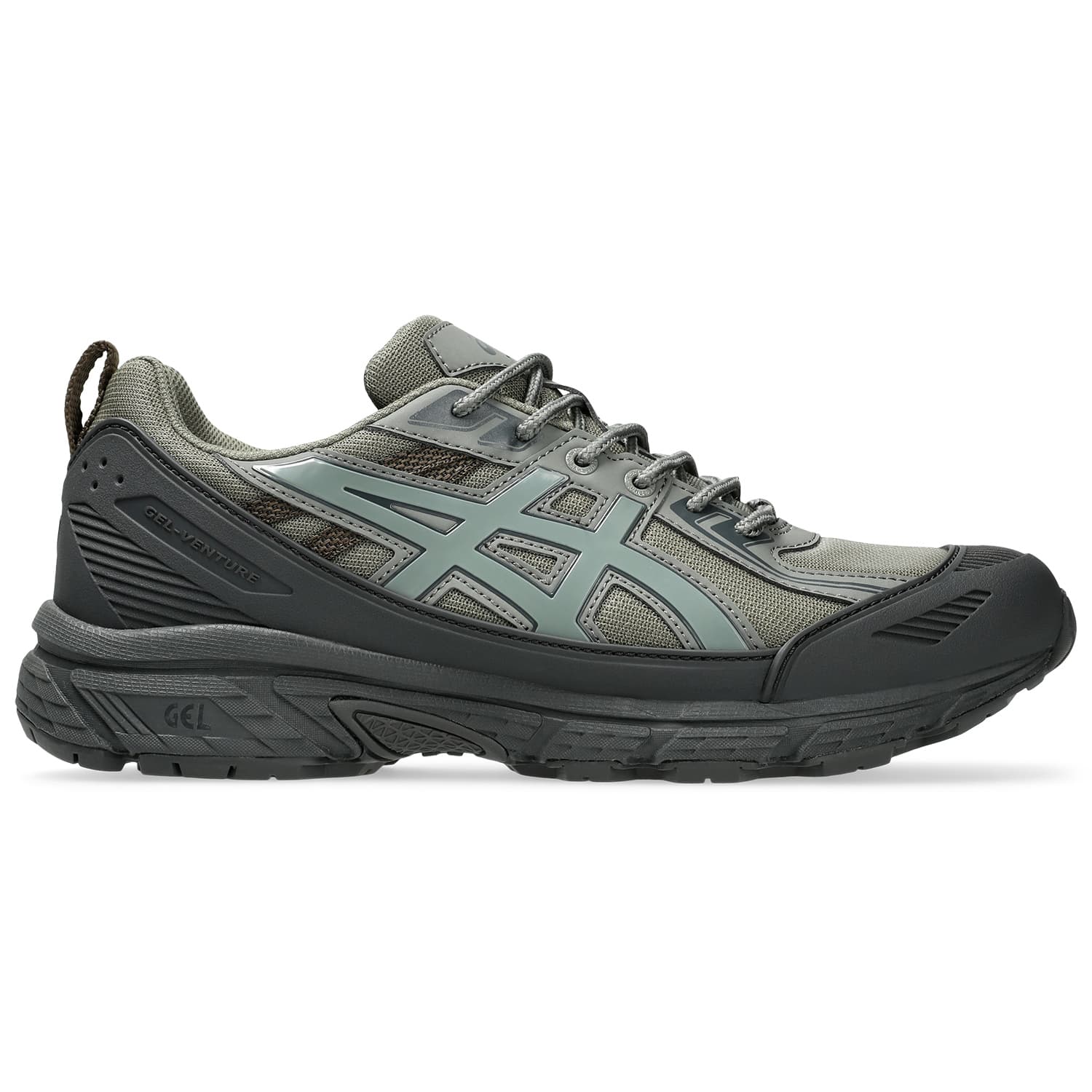Кроссовки Asics Гель VENTURE 6 Устойчивый к истиранию Низкий Топ Повседневная Обувь Унисекс Серый Зеленый - изображение 2