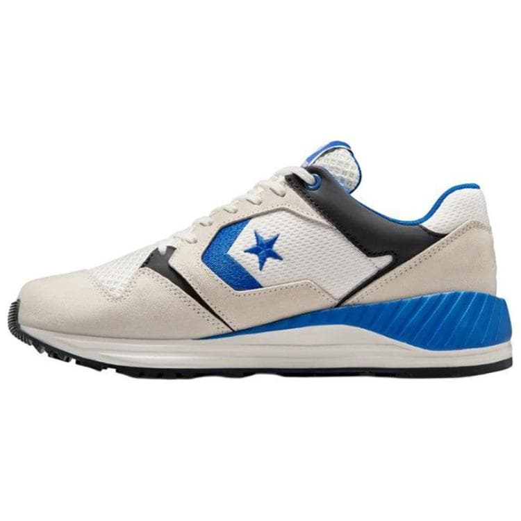 Кроссовки Converse WAVE TRAINER OX Удобный Износостойкий Лоу-топы Повседневный Мужской Бело-синий - изображение 1