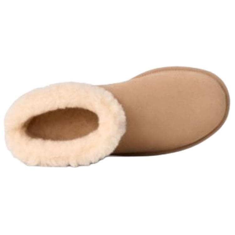 Ботинки зимние UGG CLASSIC ULTRA MINI Корова Спилок Сноубутсы Женские - изображение 4