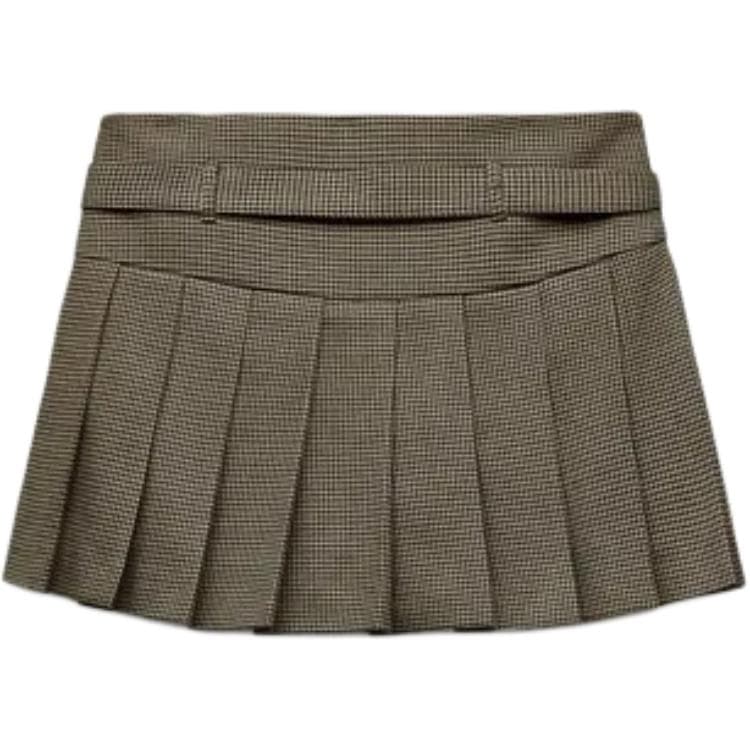 Шорты ZARA Коричневые Повседневные Шорты для Женщин - изображение 2