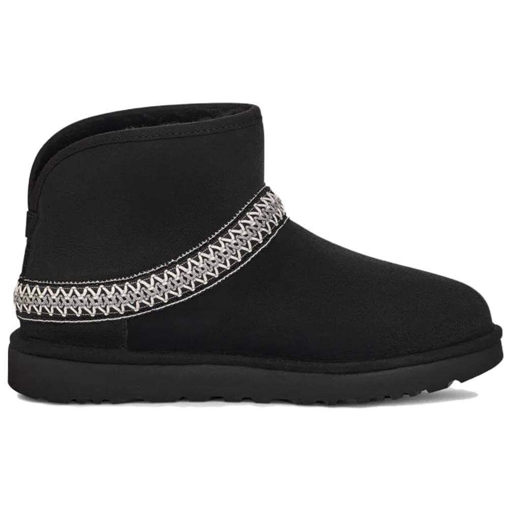 Ботинки зимние UGG M CLASSIC SHORT Сноубутсы Женские Черные - изображение 2