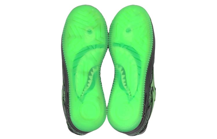 Кроссовки Razer x A BATHING APE STA Black Green - изображение 5