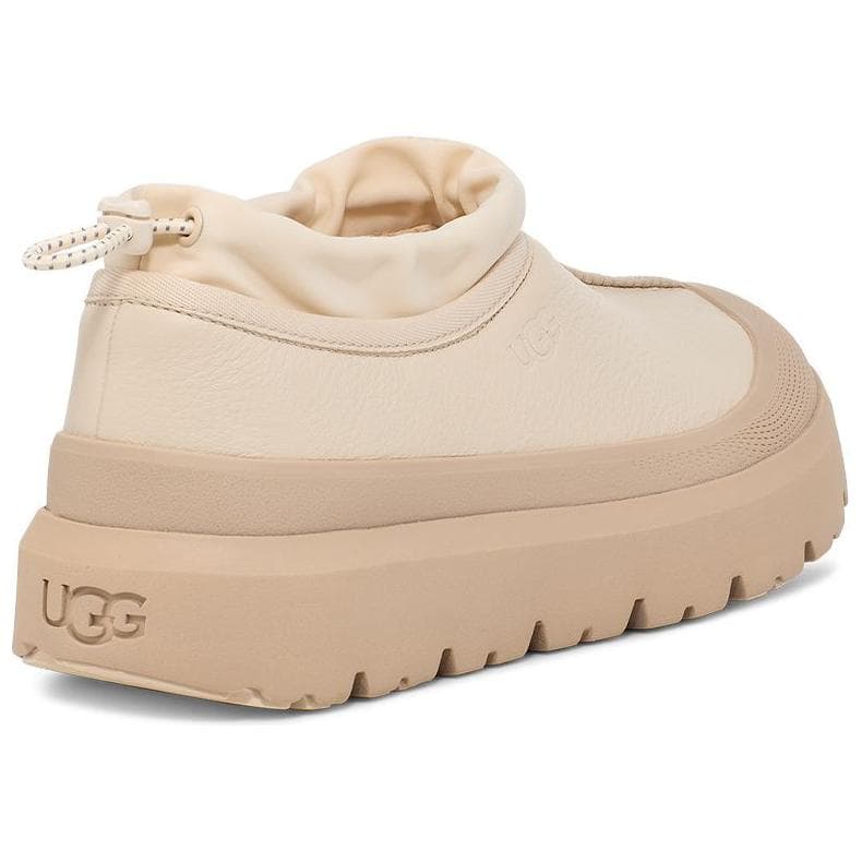 Кроссовки UGG Текстиль Коровья кожа Водонепроницаемый Низкий верх Повседневная обувь Мужская Экрю - изображение 3