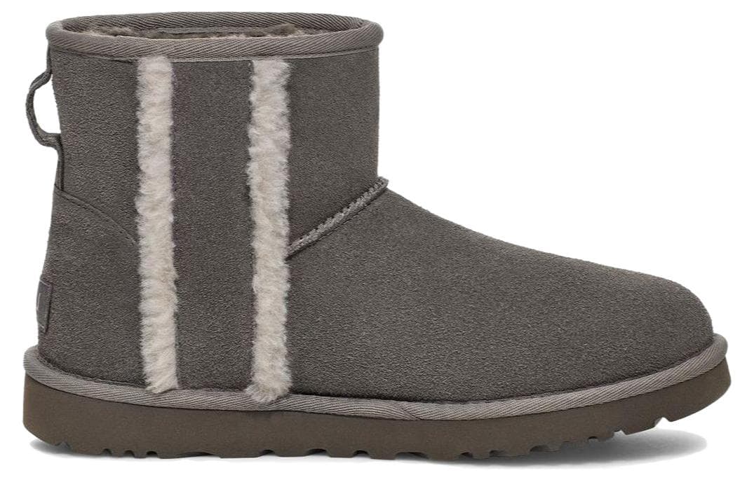 Ботинки зимние UGG Classic Mini Grey - изображение 2