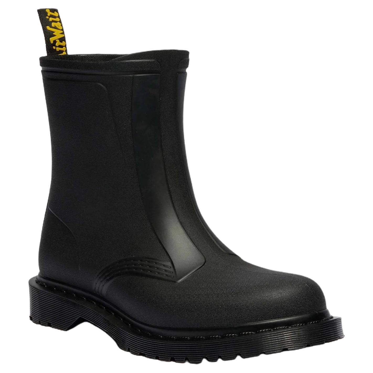 Ботинки Dr.Martens 1460 ПВХ Водонепроницаемые Резиновые сапоги Унисекс Черные - изображение 2