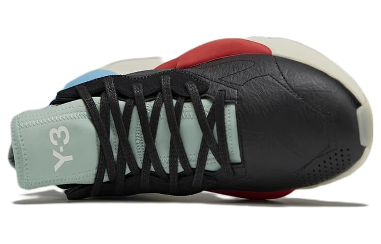 Кроссовки Y-3 Kaiwa Black Red Blue - изображение 5