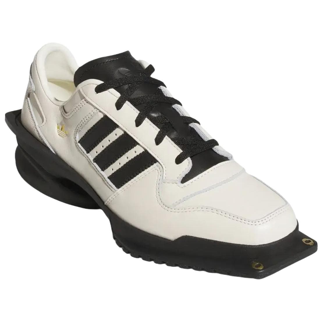 Кроссовки Adidas Originals FORUM Кожа Повседневная обувь Women's White Черный - изображение 3