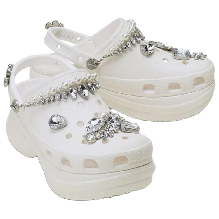 Сабо Crocs Bae Clog Кит Сабо резиновые Женские Белые - изображение 4