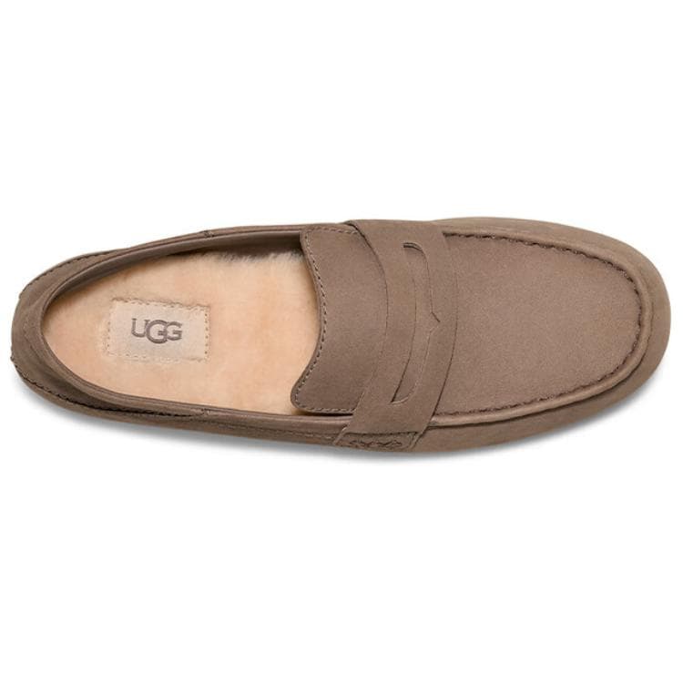 Лоферы UGG Повседневные Heritage Loafers Мужские Серый Коричневый - изображение 5