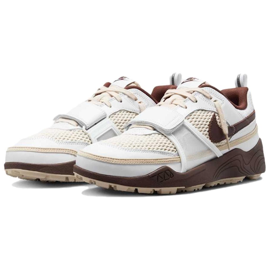 Кроссовки Travis Scott x Nike ZOOM Field JAXX "White/Light Chocolate" - изображение 3