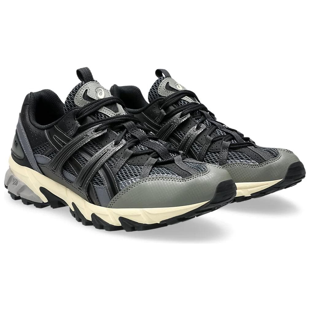 Кроссовки Asics Gel Sonoma 15 50 Устойчивый к истиранию Низкий Топ Повседневная Обувь Унисекс Черный Серый - изображение 3
