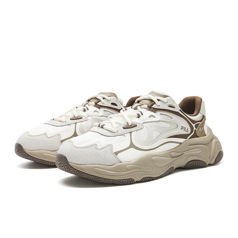 Кроссовки FILA MARS 4 Low Casual Обувь для повседневной носки Мужская Белый Коричневый - изображение 3