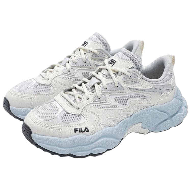 Кроссовки fila Fern Sneakers Low Топ Повседневная обувь Women's White Серо-голубой - изображение 2