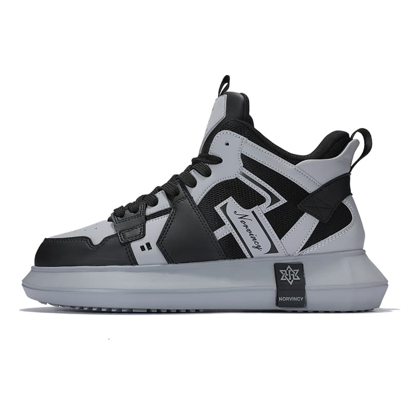 Кроссовки NORVINCY Retro High-Top Sneakers - изображение 1