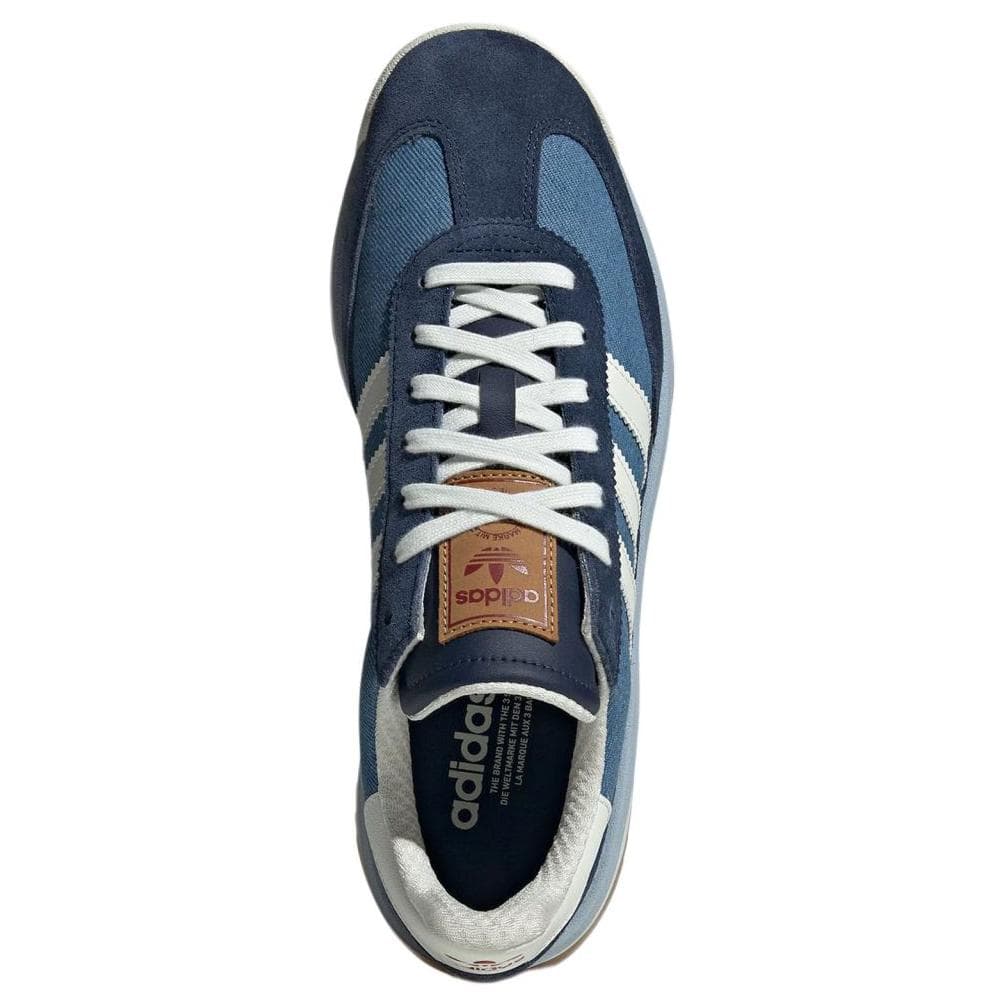 Кроссовки Adidas Originals SL 72 Low Повседневная обувь Унисекс Белый Синий - изображение 5