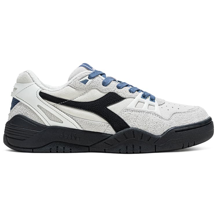 Кроссовки Diadora Устойчивая к истиранию низкая повседневная обувь унисекс белая черная - изображение 2