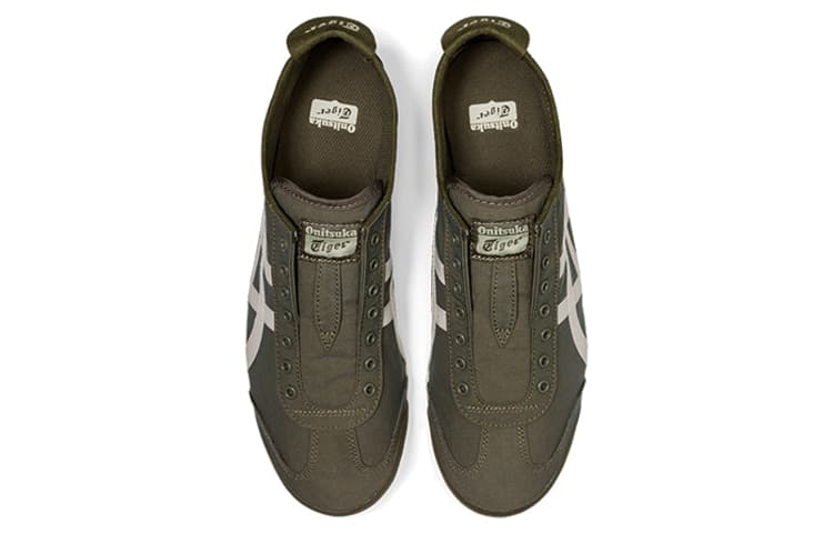 Кроссовки Onitsuka Tiger MEXICO 66 Slip-On Olive Green - изображение 5