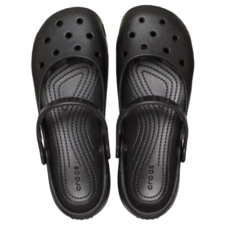 Сабо Crocs Classic Ballet ЭВА Сабо резиновые Женские Черный - изображение 4