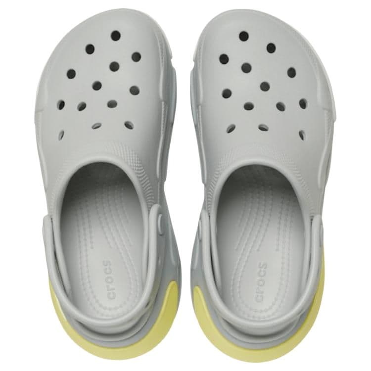 Сабо Crocs BUBBLE CRUSH CLOG Сабо из резины Женские Серые - изображение 5