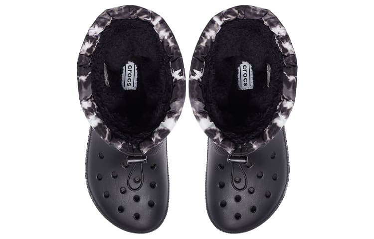 Ботинки зимние Crocs Classic Lined Neo Black - изображение 4
