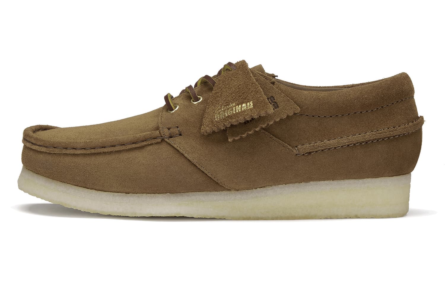 Ботинки Clarks Корова Спилок Повседневная Обувь Мужская Коричневая - изображение 1