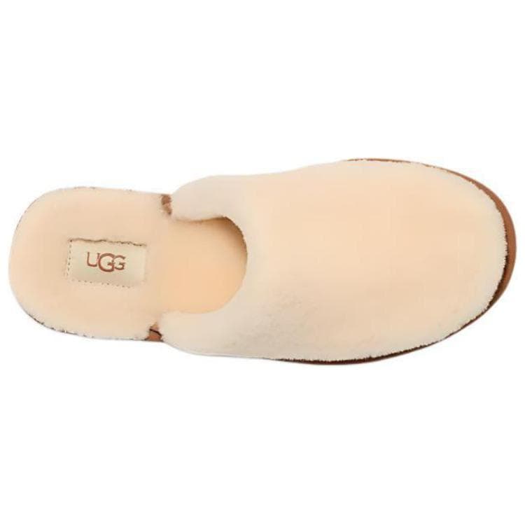 Сандалии UGG Artificial Suede Wool Плюшевые утепленные тапочки для дома женские - изображение 5