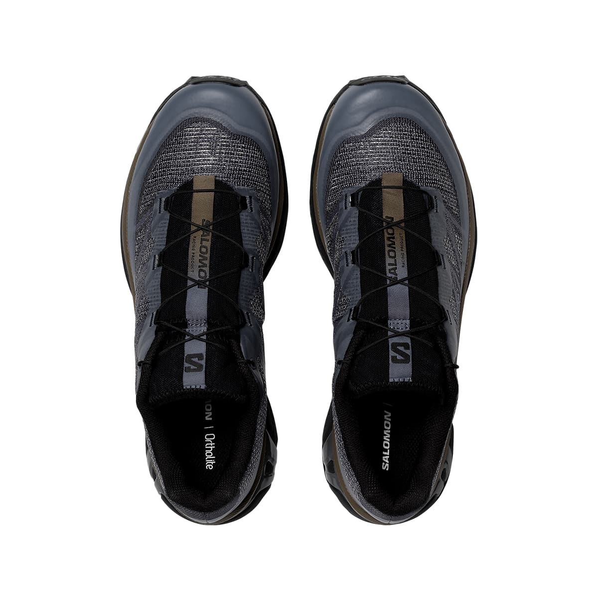 Кроссовки Salomon XT 6 Shadow Дышащая Поддержка Низкий Верх Уличная Обувь Унисекс Синий Серый - изображение 4