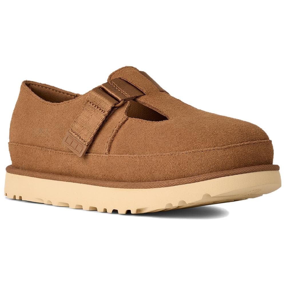 UGG Коровья кожа Mary Jane Женские туфли Каштановый цвет - изображение 3