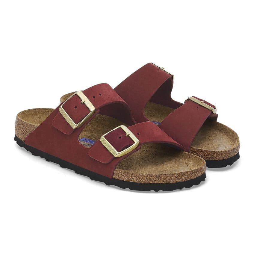 Сандалии Birkenstock ЭВА противоскользящие шлепанцы женские темно-красный стандартный (стандартный) - изображение 3