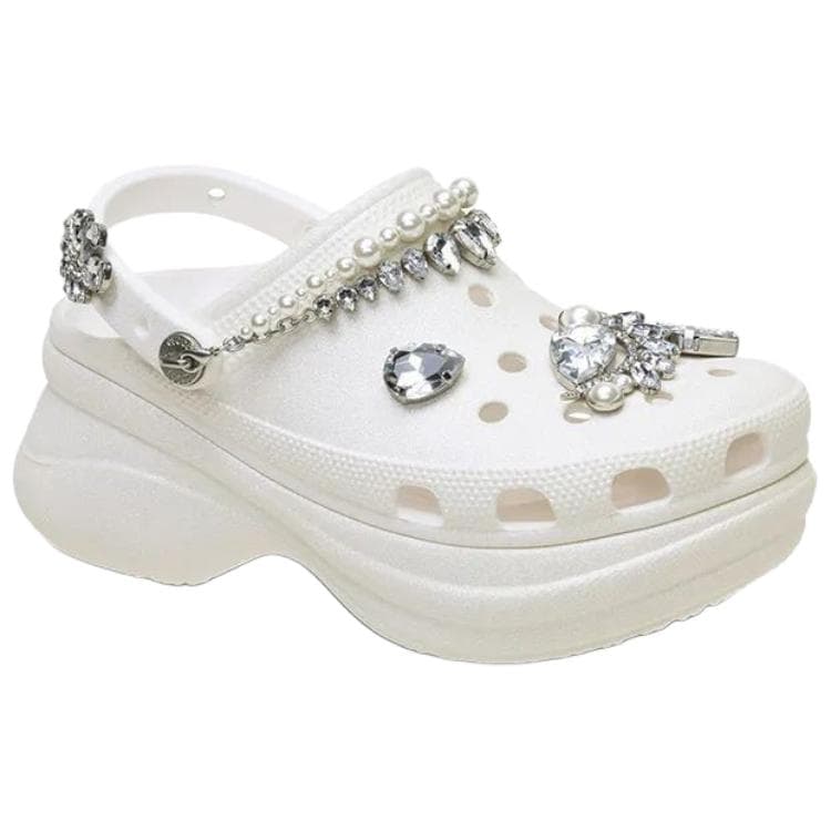 Сабо Crocs Bae Clog Кит Сабо резиновые Женские Белые - изображение 3