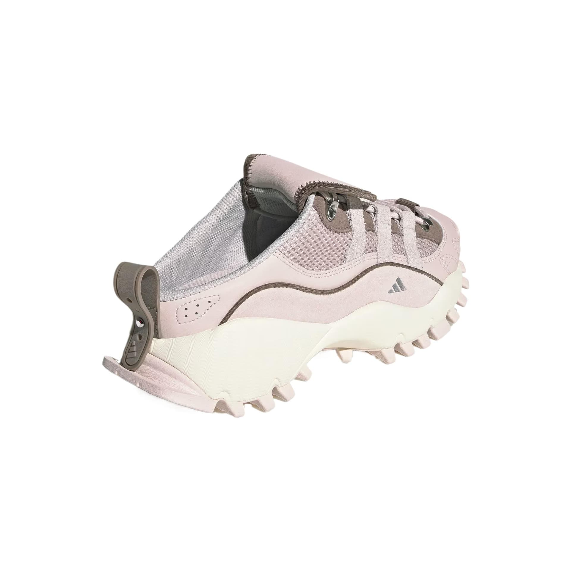 Кроссовки Adidas FOS SEEULATER MULE Сетчатая ткань синтетическая кожа низкий топ повседневная обувь женский фиолетово-розовый - изображение 3