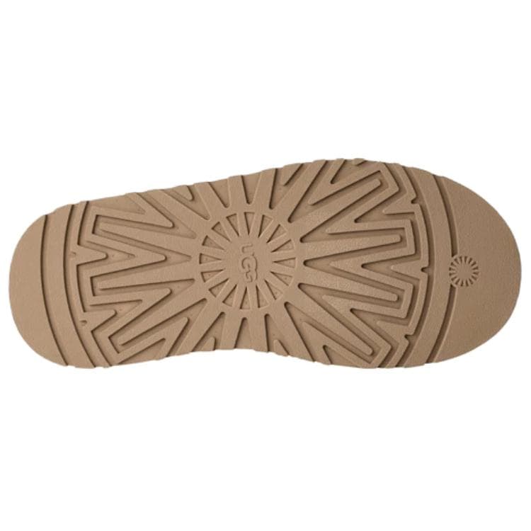 Сандалии UGG Tazz II Минималистичный Удобный С флисовой подкладкой Устойчивый к истиранию Домашние тапочки Женские Песочный - изображение 5