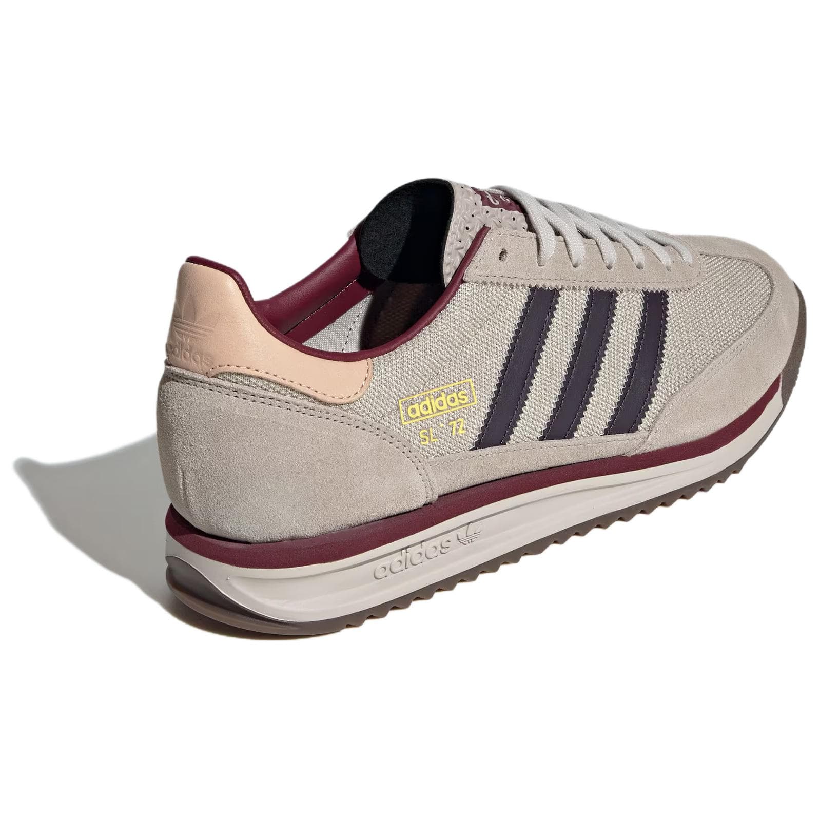 Кроссовки Adidas Originals SL 72 RS Комфортная Низкая Повседневная Обувь Унисекс Коричневая - изображение 4