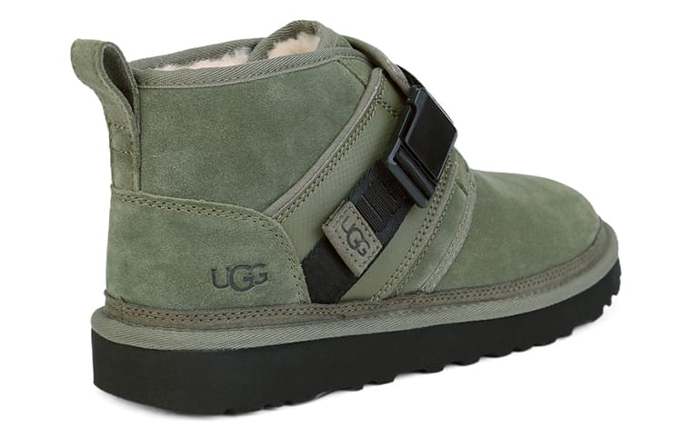 Ботинки зимние UGG Neumel Snapback Moss Green - изображение 4