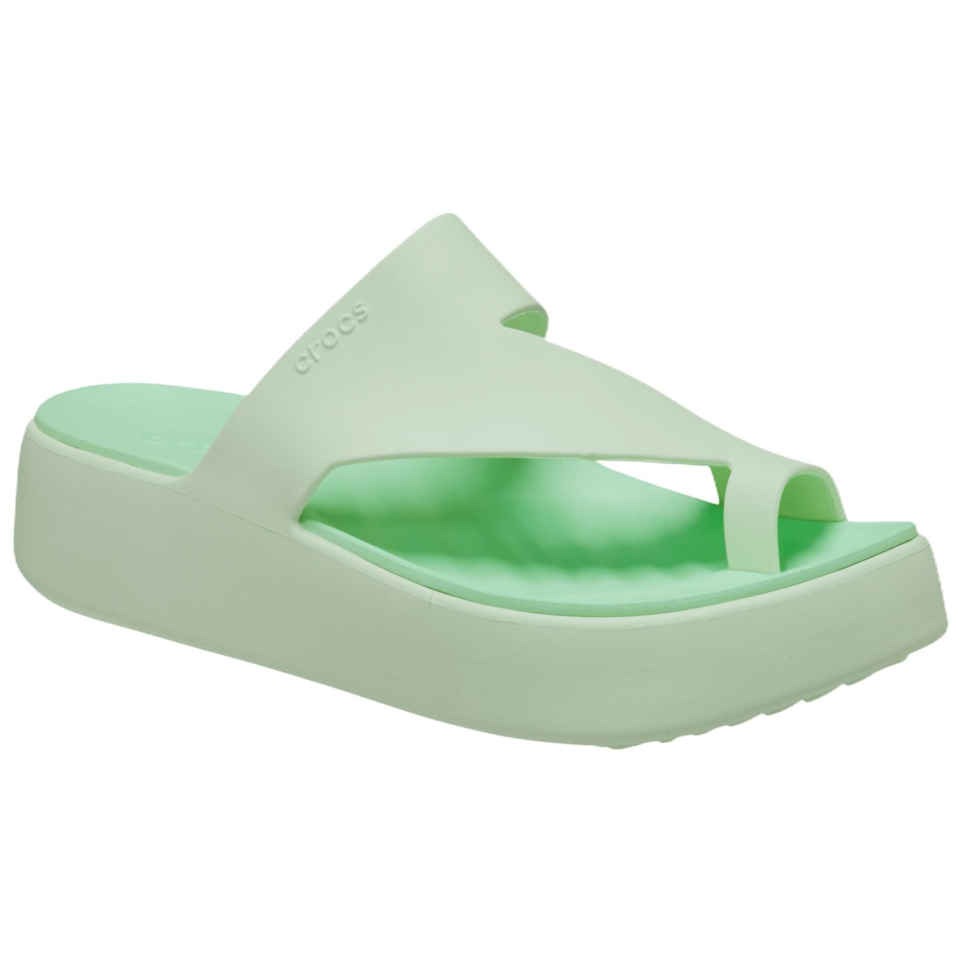 Шлёпанцы Crocs Шлепанцы Зеленые Женские - изображение 2