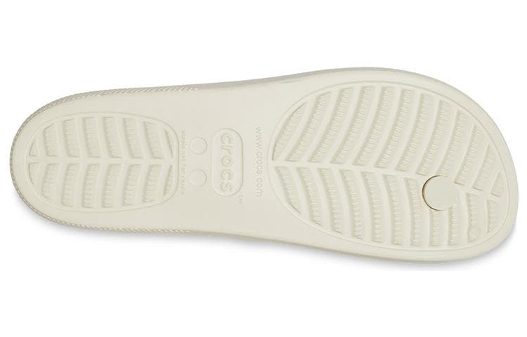 Сандалии Crocs Classic Cloud Flip Flops Bone White - изображение 6