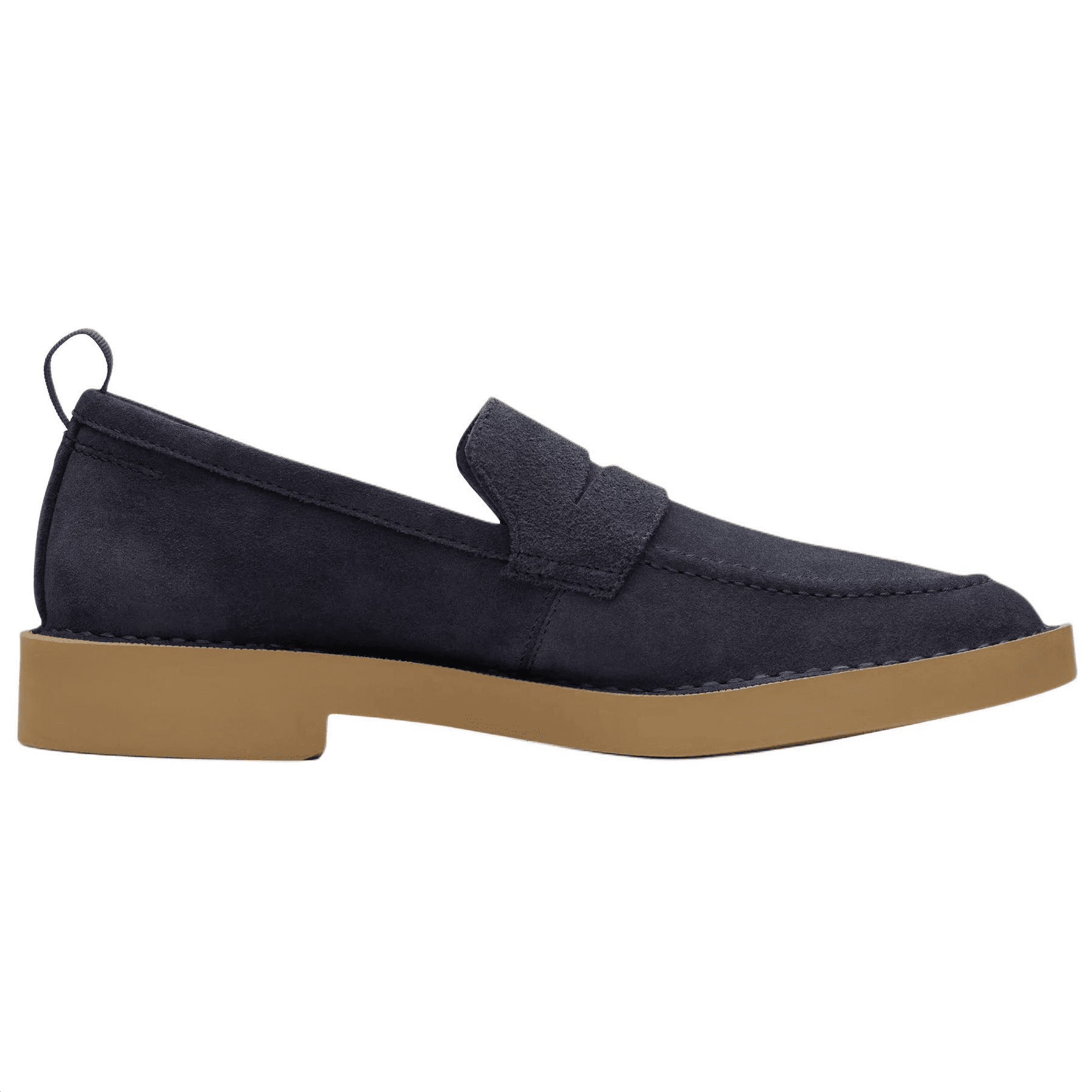 Лоферы Clarks Martock Lo Искусственная замша Лоферы Мужские Морской синий - изображение 2