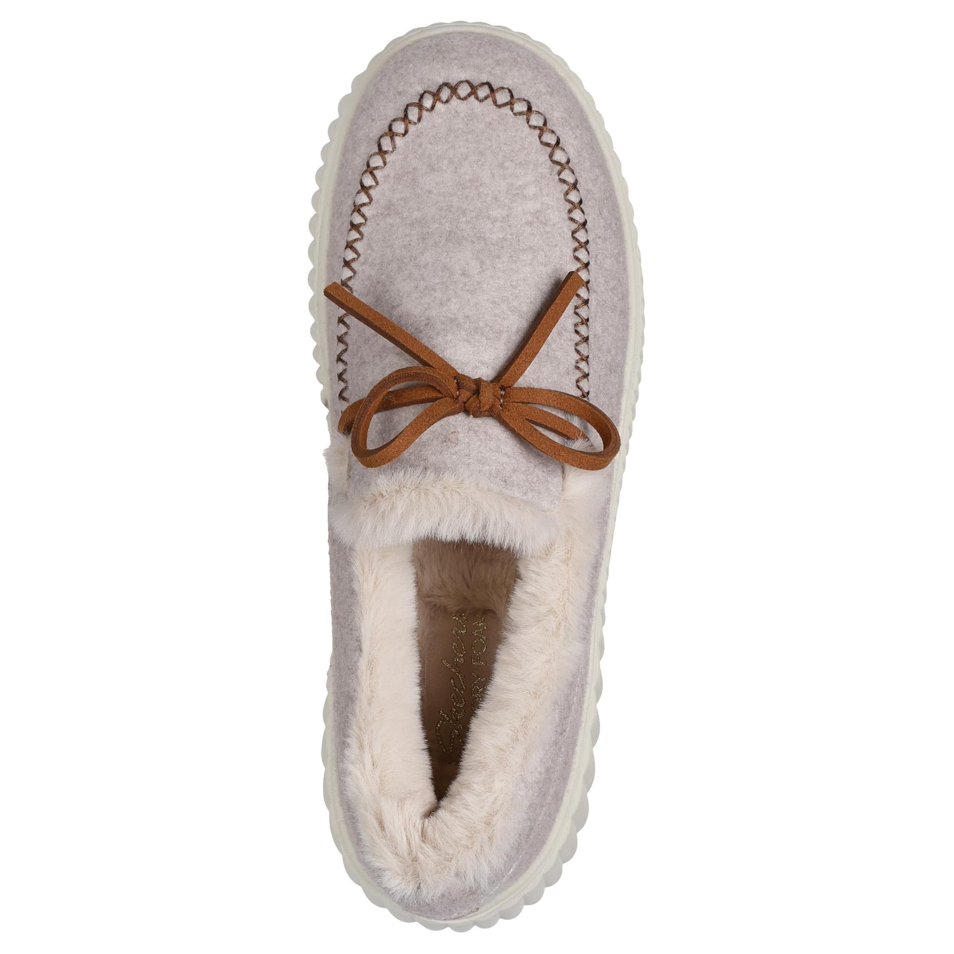 Кроссовки Skechers Cozy Low Топ Повседневная обувь Женская Бежевая - изображение 4