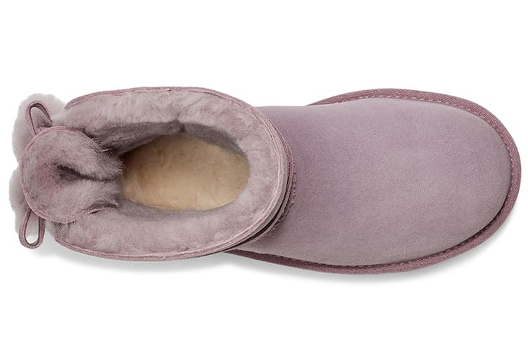 Ботинки зимние UGG Mini Bailey Bow Pom Pink - изображение 5