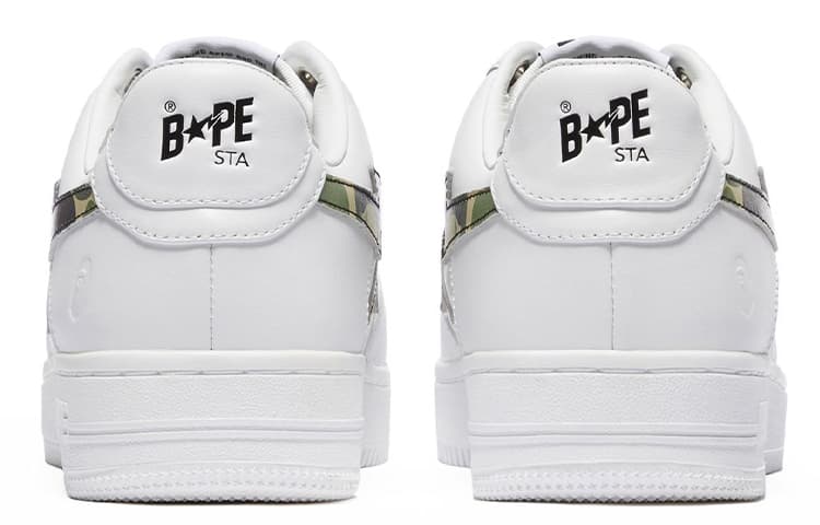 Кроссовки A BATHING APE STA Abc Camo Low White Green - изображение 3
