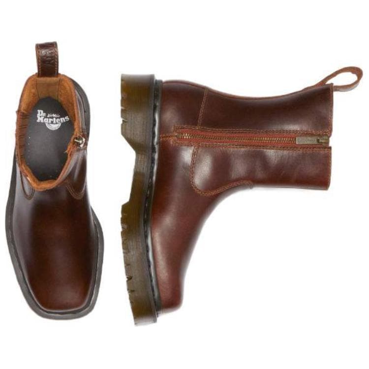 Сапоги Dr.Martens Женские ботильоны коричневого цвета - изображение 5
